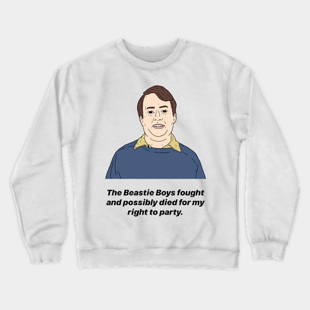 MARK CORRIGAN | RIGHT TO PARTY Crewneck Sweatshirt by tommytyrer